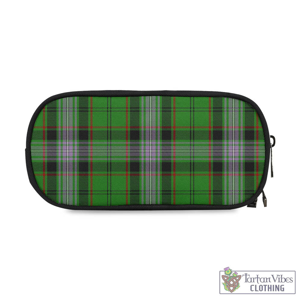 Moss Tartan Pen and Pencil Case - Tartan Vibes Clothing