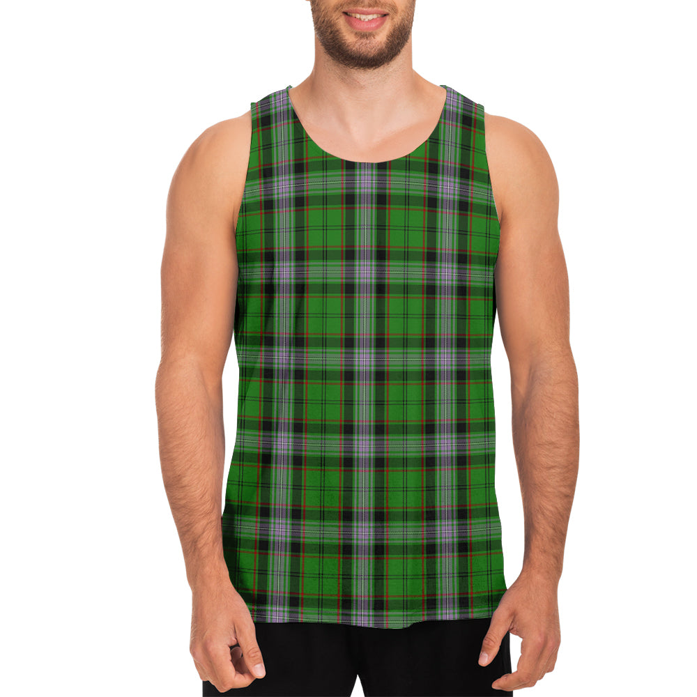 Moss Tartan Mens Tank Top - Tartan Vibes Clothing