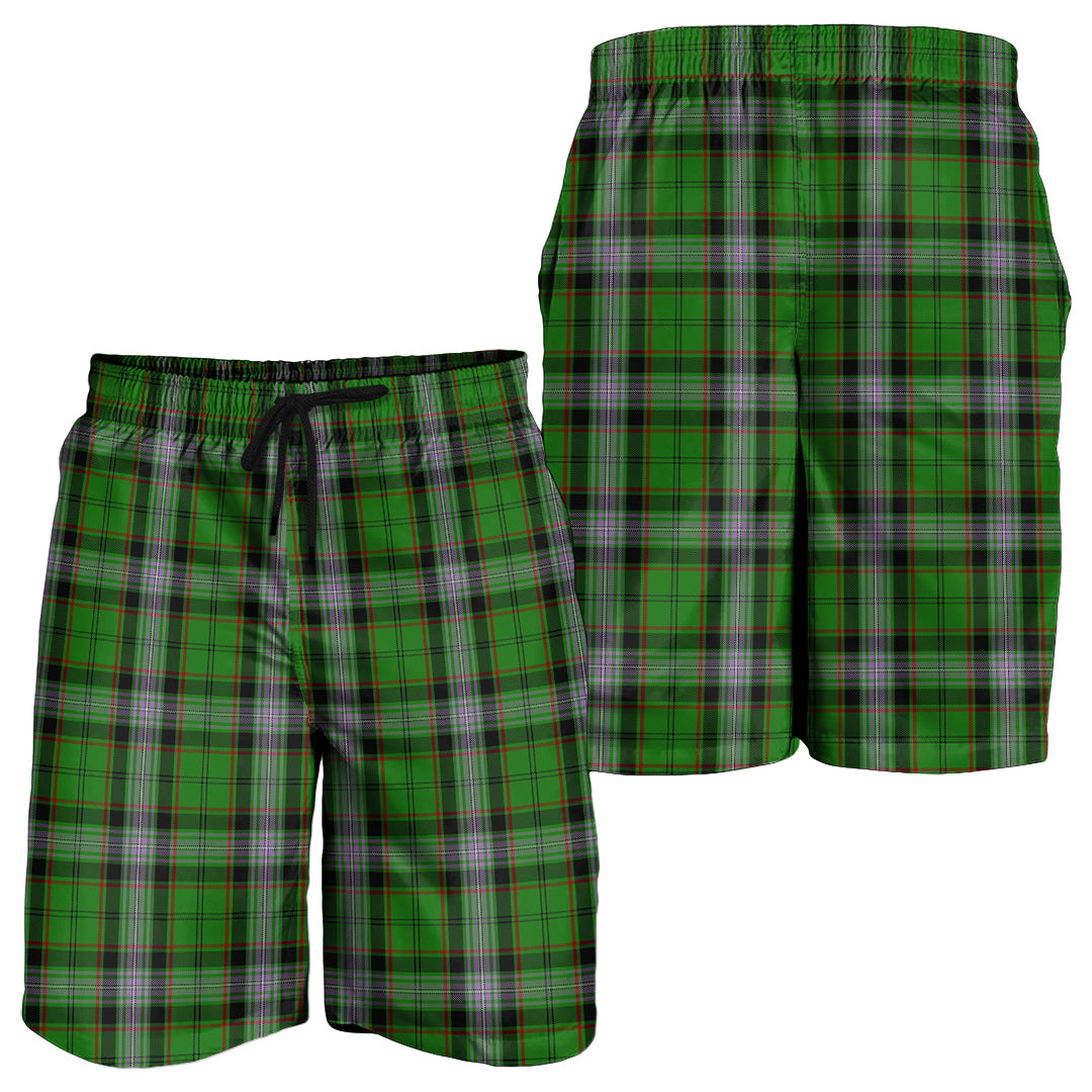 Moss Tartan Mens Shorts - Tartan Vibes Clothing