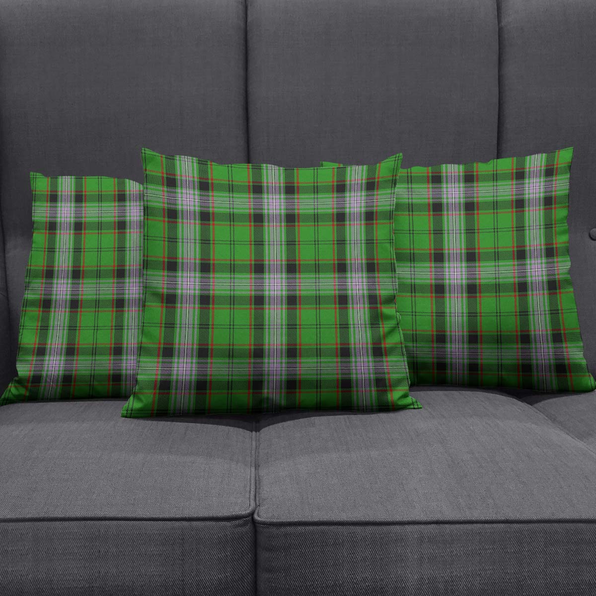 Moss Tartan Pillow Cover - Tartan Vibes Clothing