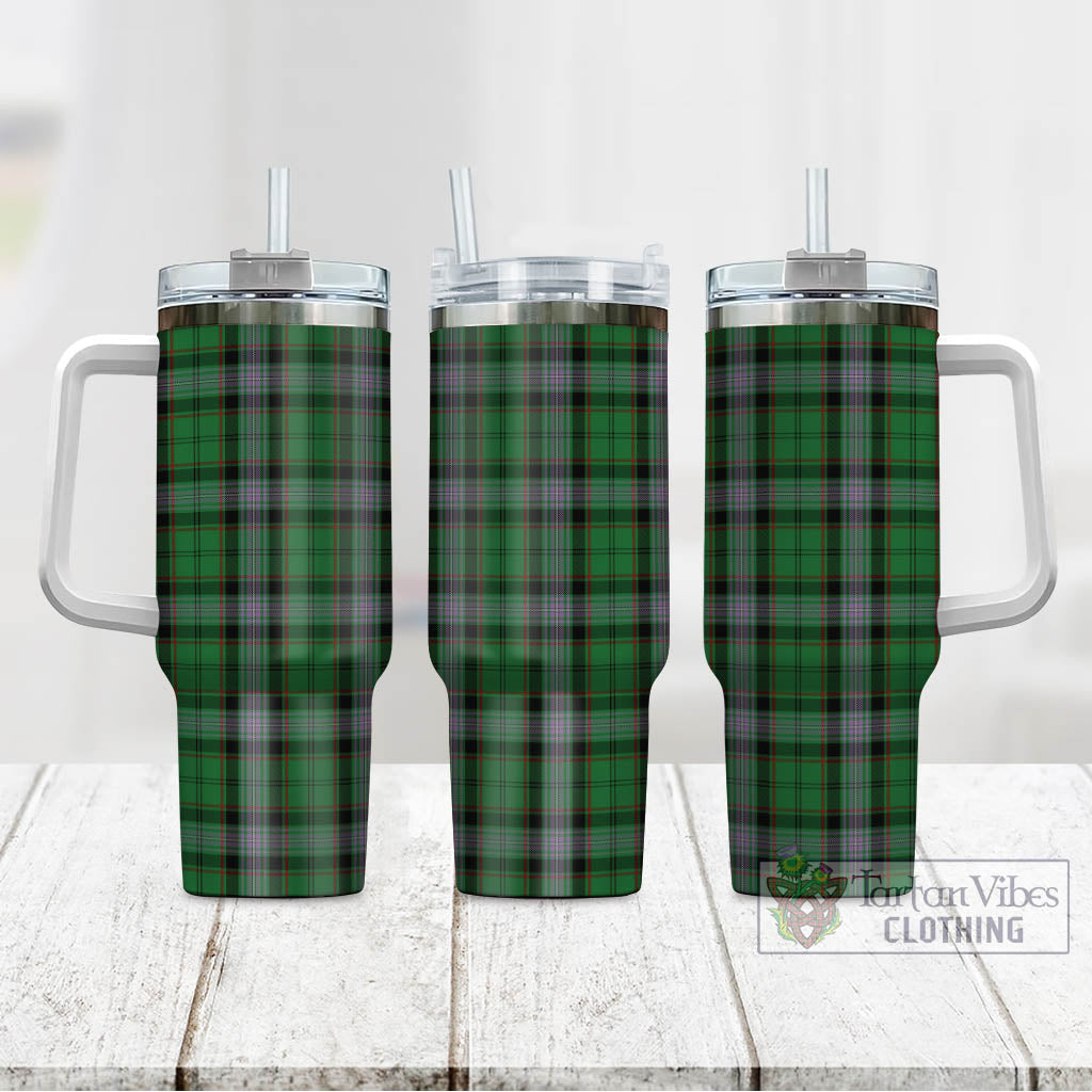 Moss Tartan Tumbler with Handle - Tartan Vibes Clothing