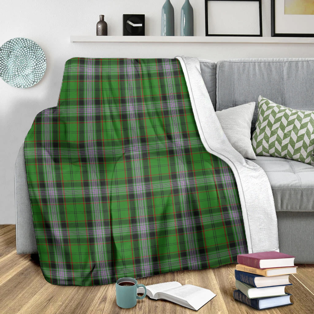 Moss Tartan Blanket - Tartan Vibes Clothing