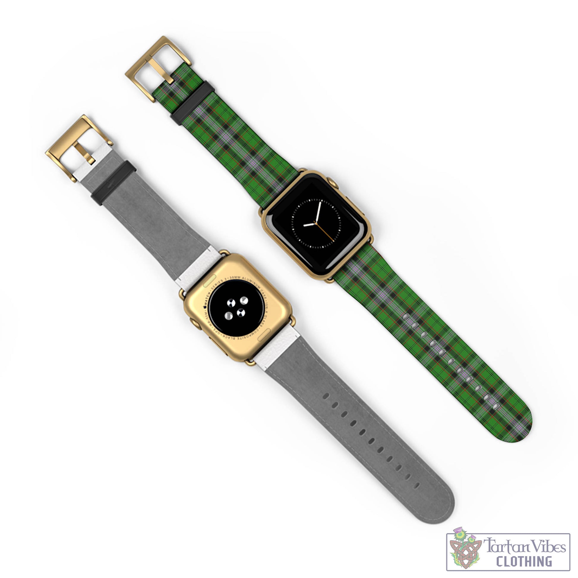 Moss Tartan Watch Band - Tartan Vibes Clothing