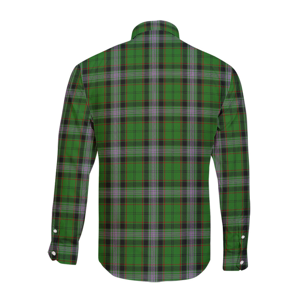 Moss Tartan Long Sleeve Button Up Shirt - Tartan Vibes Clothing