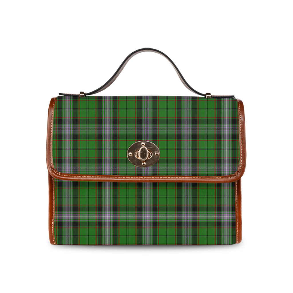 moss-tartan-leather-strap-waterproof-canvas-bag