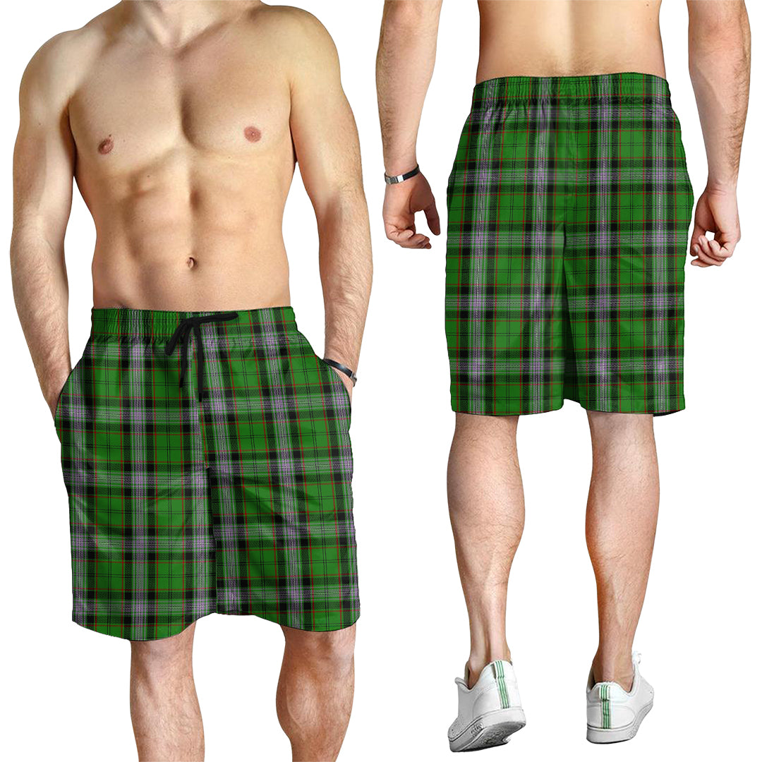 Moss Tartan Mens Shorts - Tartan Vibes Clothing