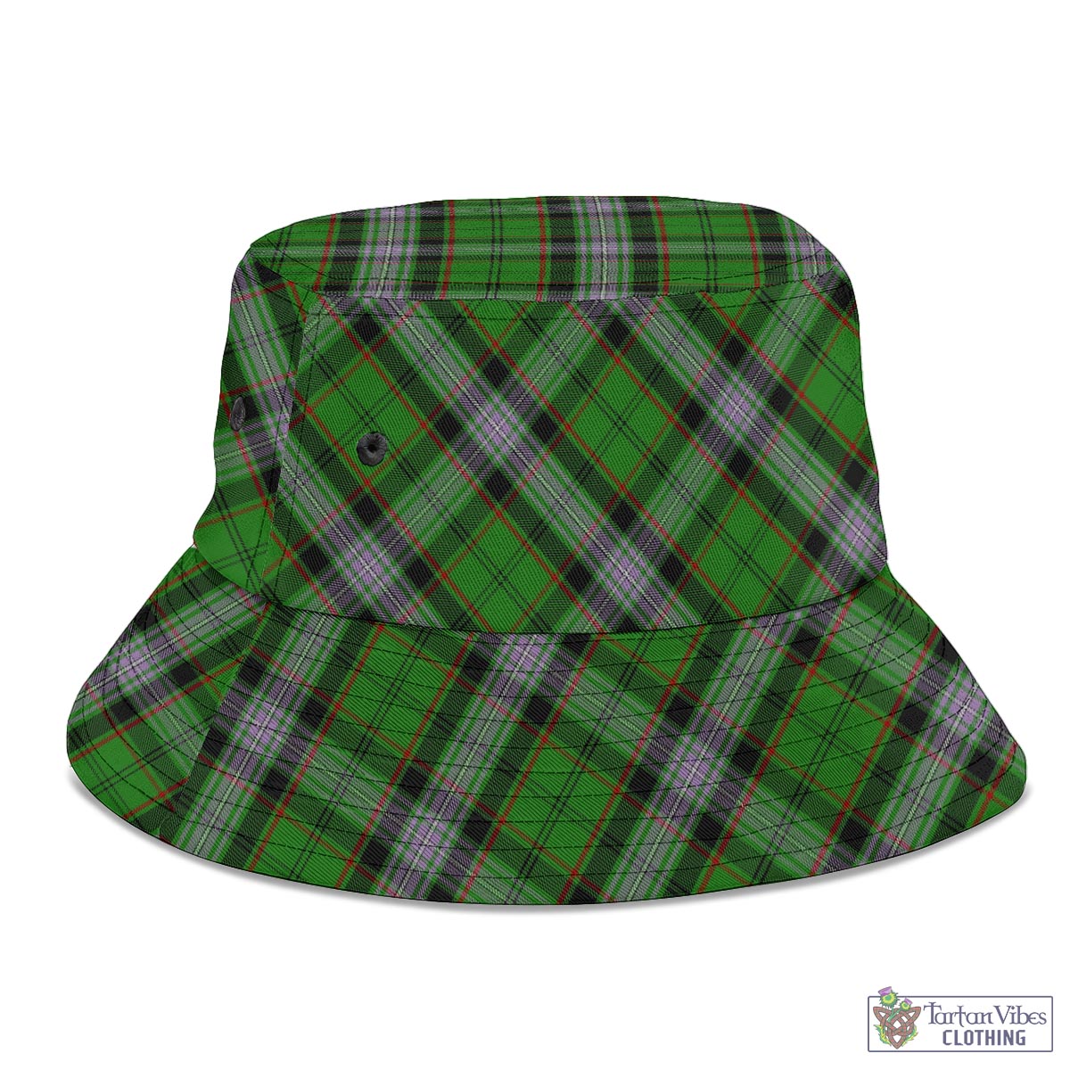 Moss Tartan Bucket Hat - Tartan Vibes Clothing