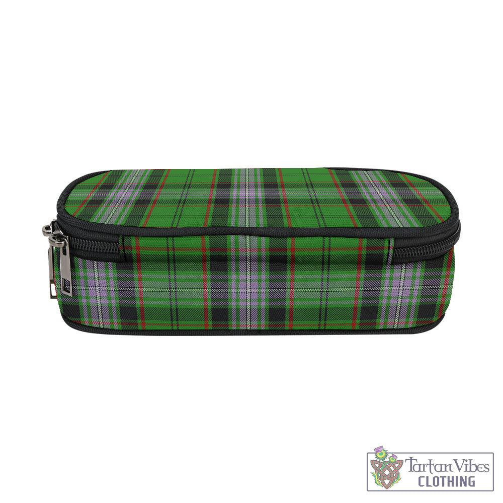 Moss Tartan Pen and Pencil Case - Tartan Vibes Clothing