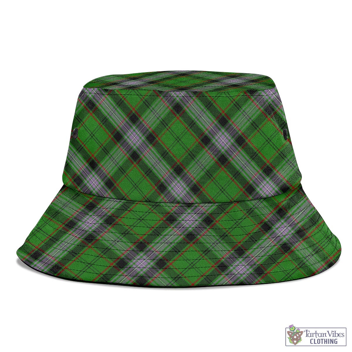 Moss Tartan Bucket Hat - Tartan Vibes Clothing