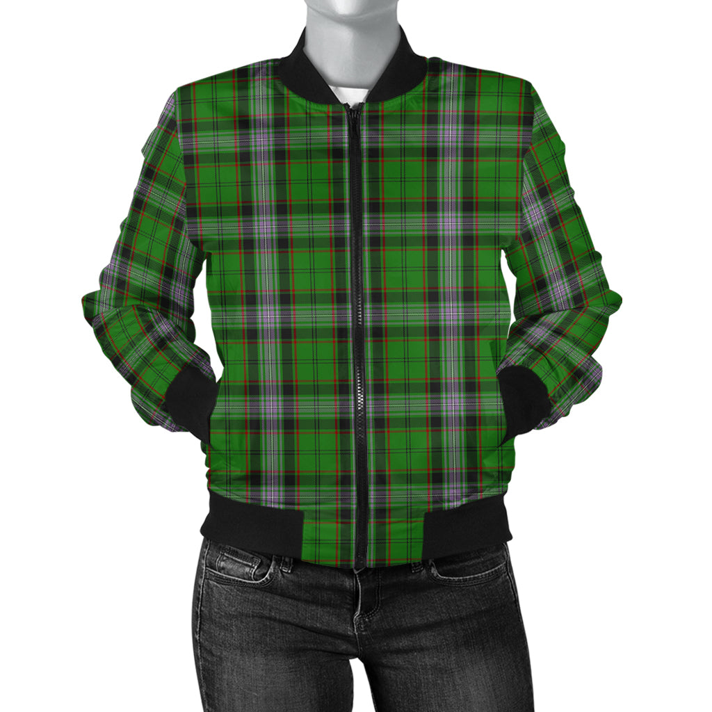 Moss Tartan Bomber Jacket - Tartan Vibes Clothing