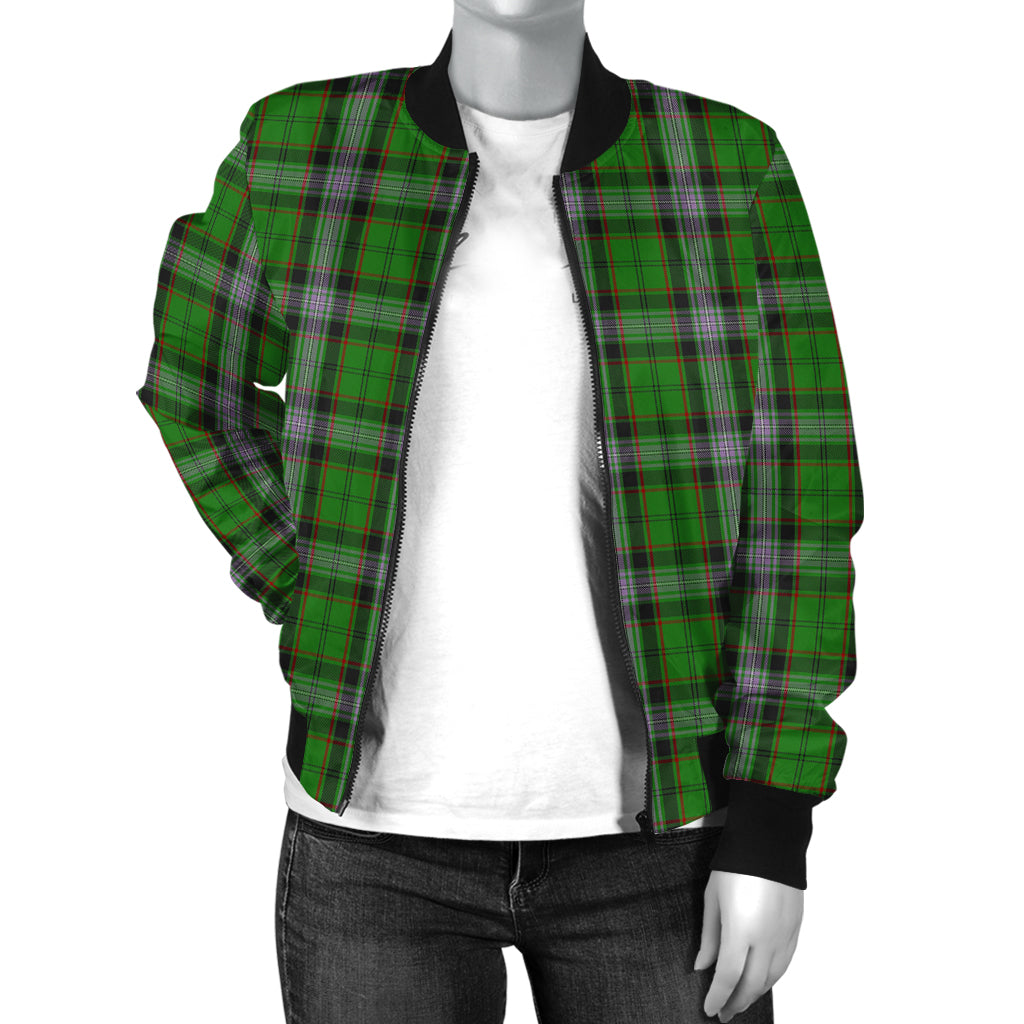 Moss Tartan Bomber Jacket - Tartan Vibes Clothing