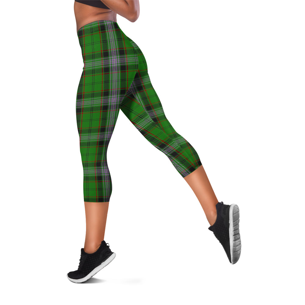 Moss Tartan Womens Leggings - Tartan Vibes Clothing