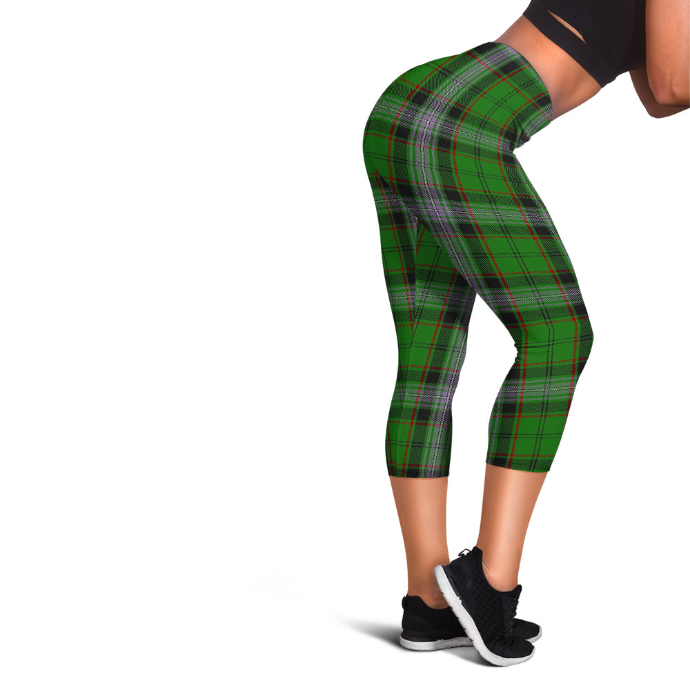 Moss Tartan Womens Leggings - Tartan Vibes Clothing