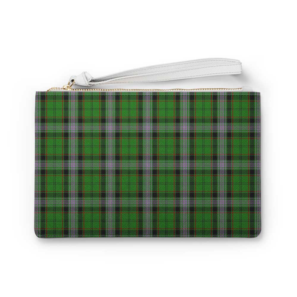 Tartan Vibes Clothing Moss Tartan Clutch Bag