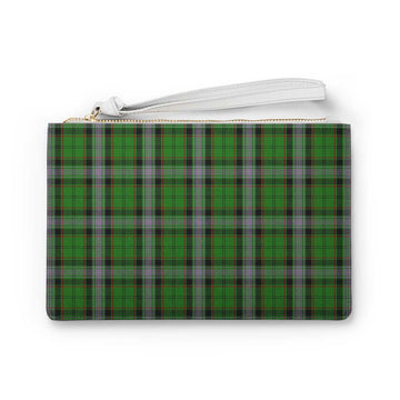 Tartan Vibes Clothing Moss Tartan Clutch Bag
