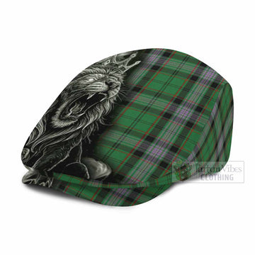 Moss Tartan Flat Cap, Jeff Cap Roaring Lion Heritage