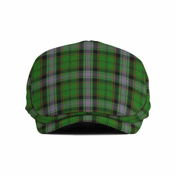 Moss Tartan Jeff Cap, Tartan Flat Cap