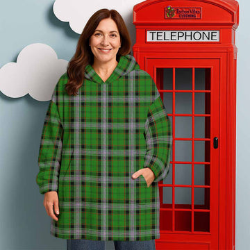 Moss Tartan Wearable Blanket - Tartan Vibes Clothing