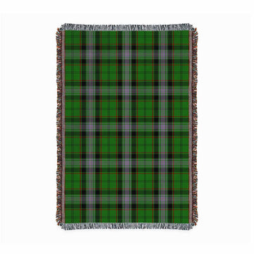 Moss Tartan Woven Blanket S 43 x 67 inches 110 x 170cm - Tartan Vibes Clothing