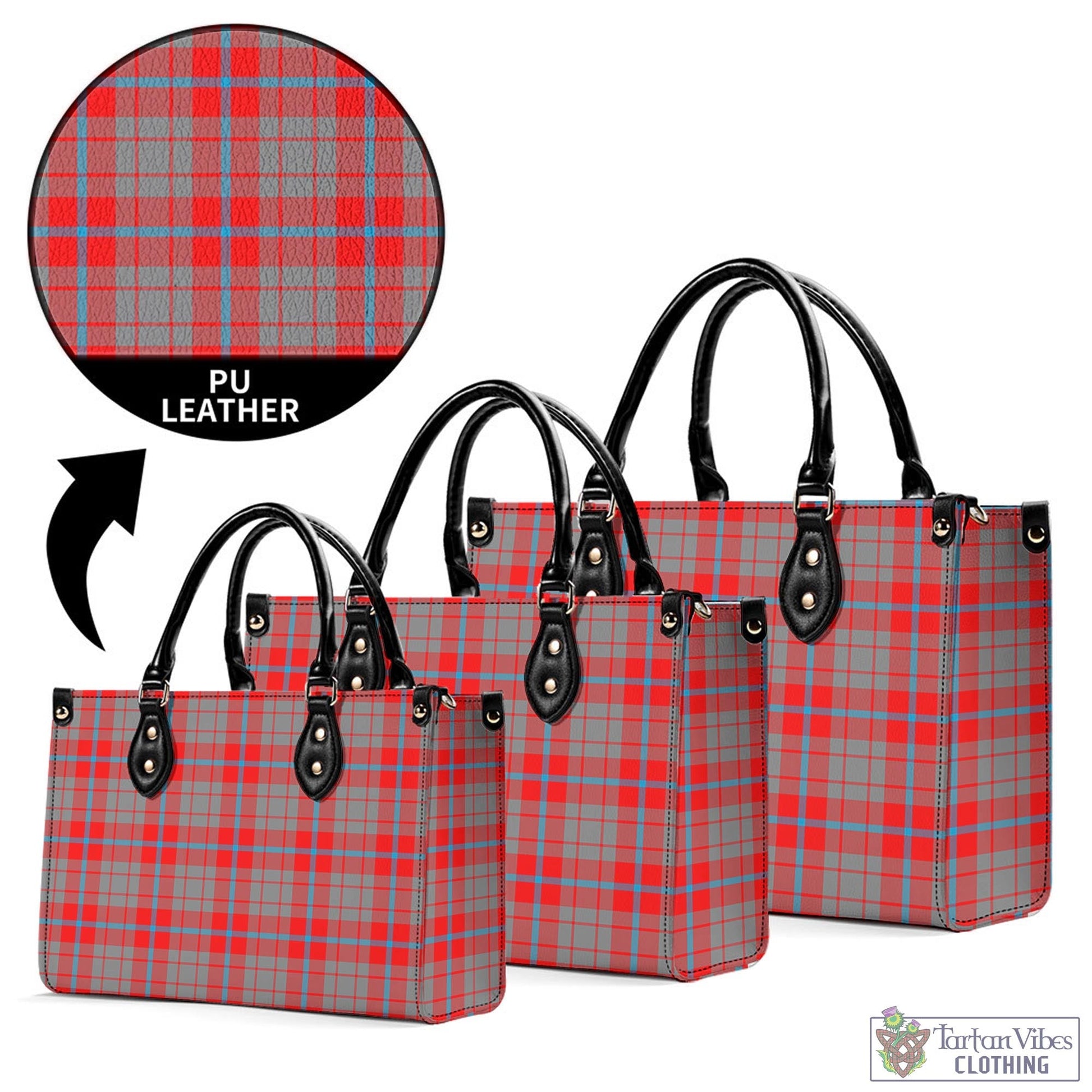 Moubray Tartan Luxury Leather Handbags - Tartan Vibes Clothing