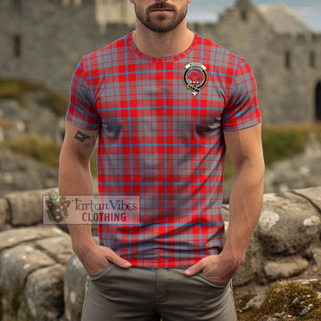 Moubray Tartan Cotton T-Shirt with Family Crest Kid's Shirt - Tartan Vibes Clothing