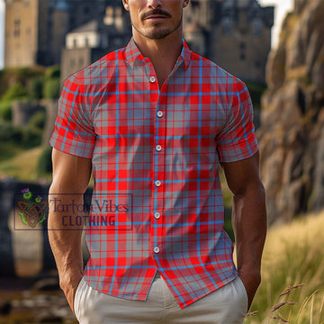 Moubray Tartan Cotton Hawaiian Shirt Kid - Tartan Vibes Clothing
