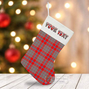 Moubray Tartan Christmas Stocking with Personalized Text - Tartan Vibes Clothing