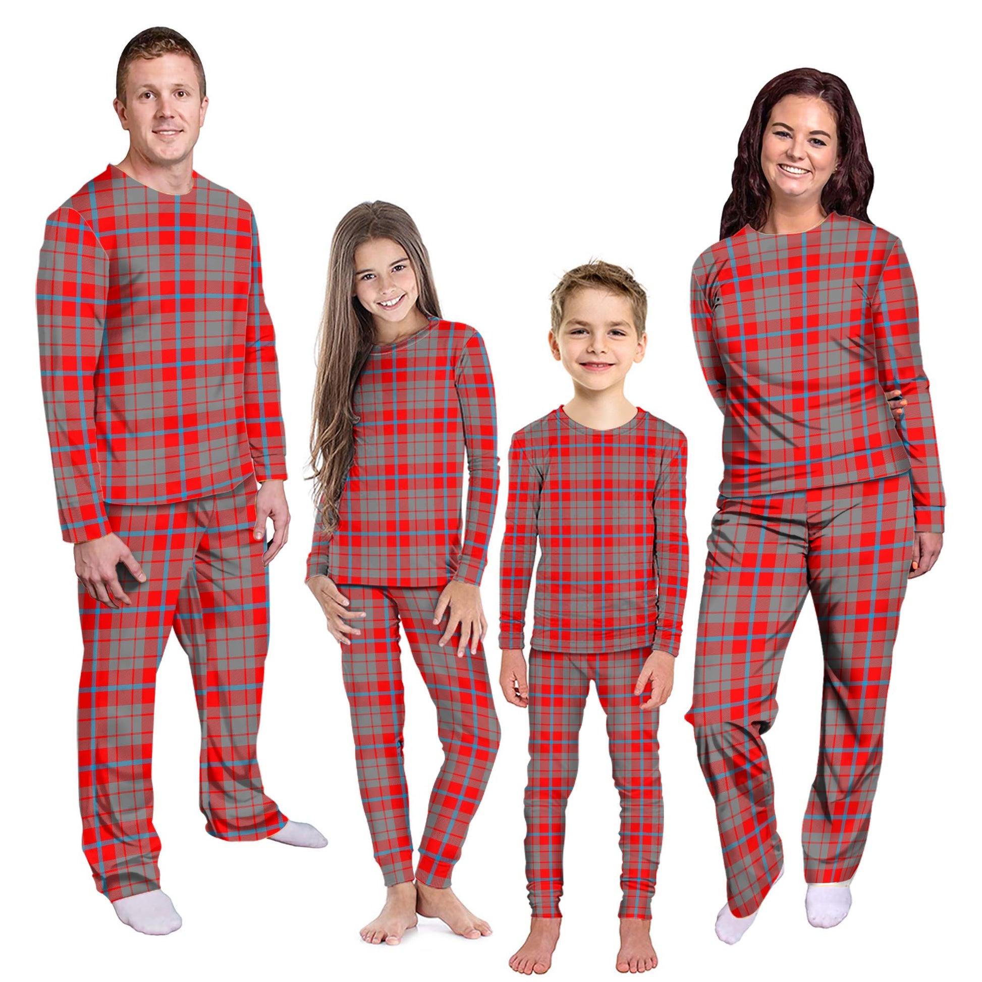 Moubray Tartan Pajamas Family Set Kid - Tartan Vibes Clothing