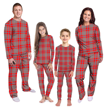 Moubray Tartan Pajamas Family Set Kid - Tartan Vibes Clothing