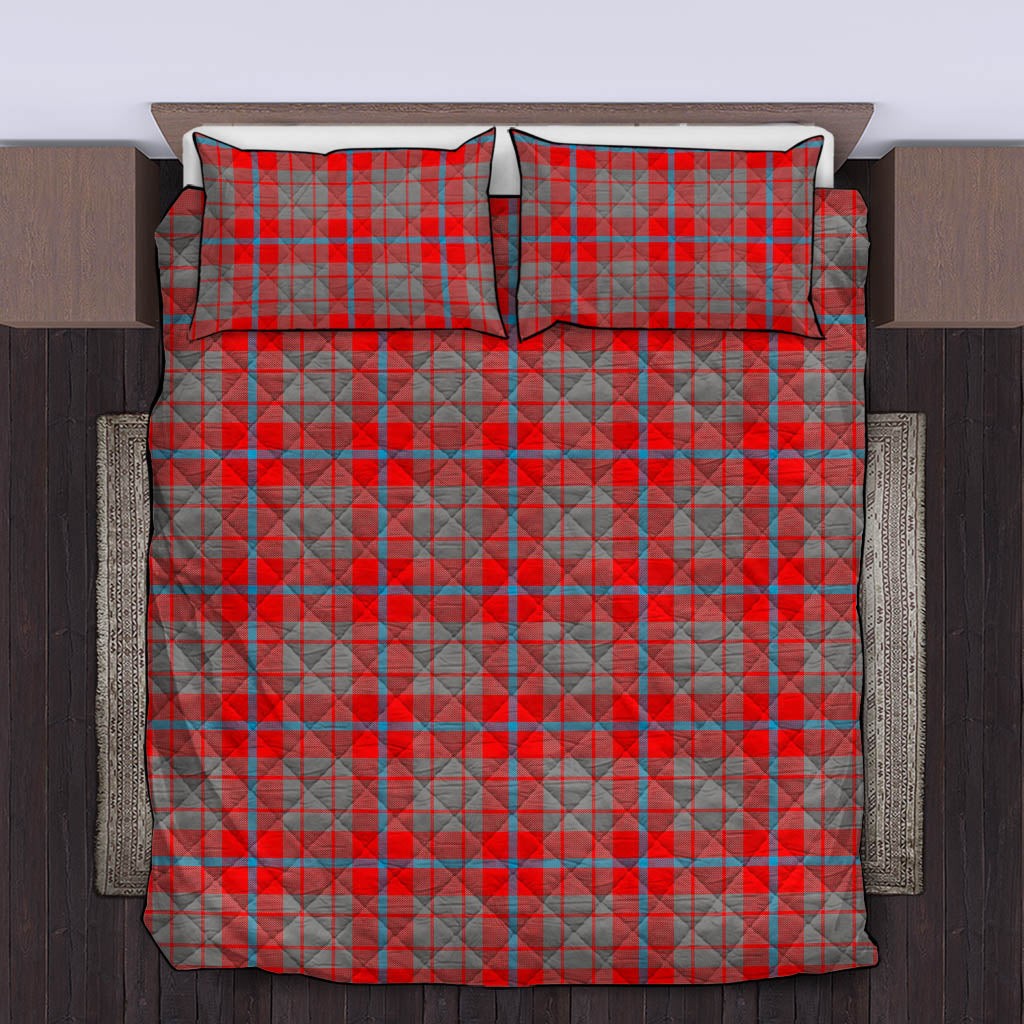 Moubray Tartan Quilt Bed Set King - Tartan Vibes Clothing