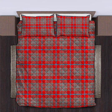 Moubray Tartan Quilt Bed Set King - Tartan Vibes Clothing