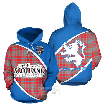 Moubray Family Crest Tartan Hoodie Celebrate Saint Andrew's Day in Style Zip Hoodie - Tartan Vibes Clothing