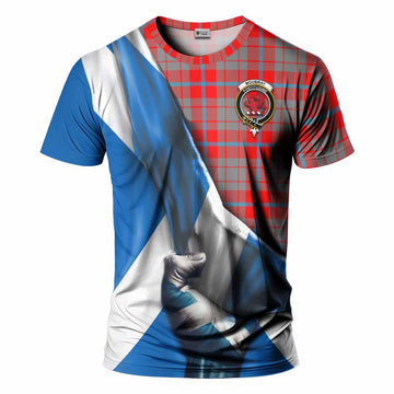 Moubray Tartan T-Shirt with Family Crest Scotland Patriotic Style Kid's Shirt - Tartan Vibes Clothing