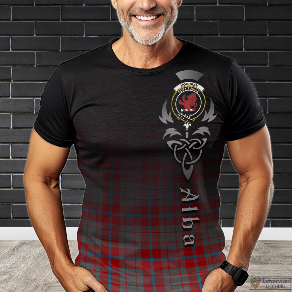 Moubray Tartan T-Shirt Featuring Alba Gu Brath Family Crest Celtic Inspired Kid's Shirt - Tartan Vibes Clothing