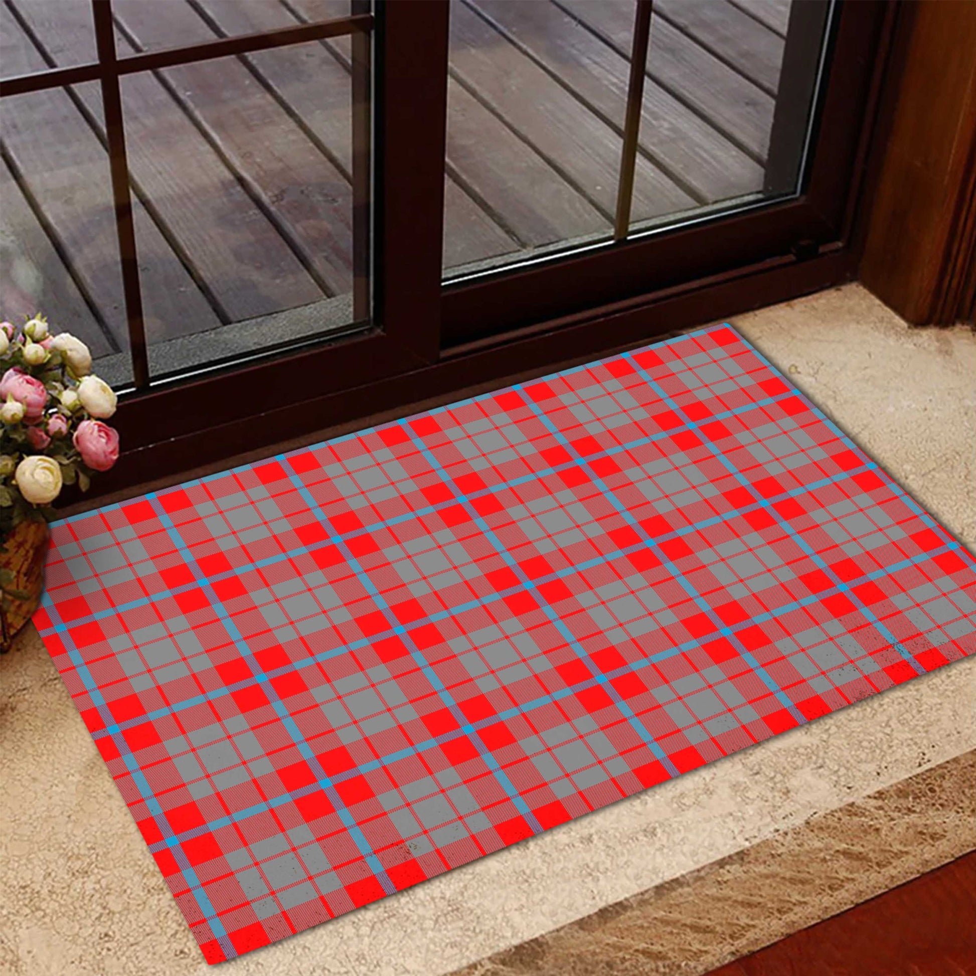 Moubray Tartan Rubber Doormat L 60*90cm - Tartan Vibes Clothing