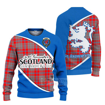 Moubray Family Crest Tartan Ugly Sweater Celebrate Saint Andrew's Day in Style Unisex - Tartan Vibes Clothing