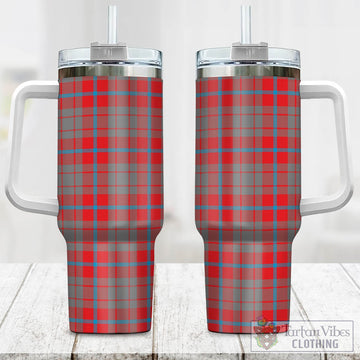 Moubray Tartan Tumbler with Handle One Size 40 OZ - Tartan Vibes Clothing