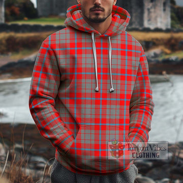 Moubray Tartan Cotton Hoodie Zip Hoodie - Tartan Vibes Clothing