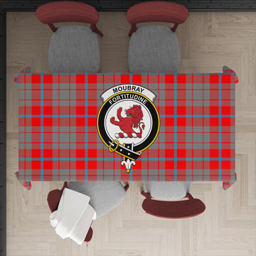 Moubray Tartan Tablecloth with Family Crest XL 57.1"x70.9"(145x180cm) - Tartan Vibes Clothing