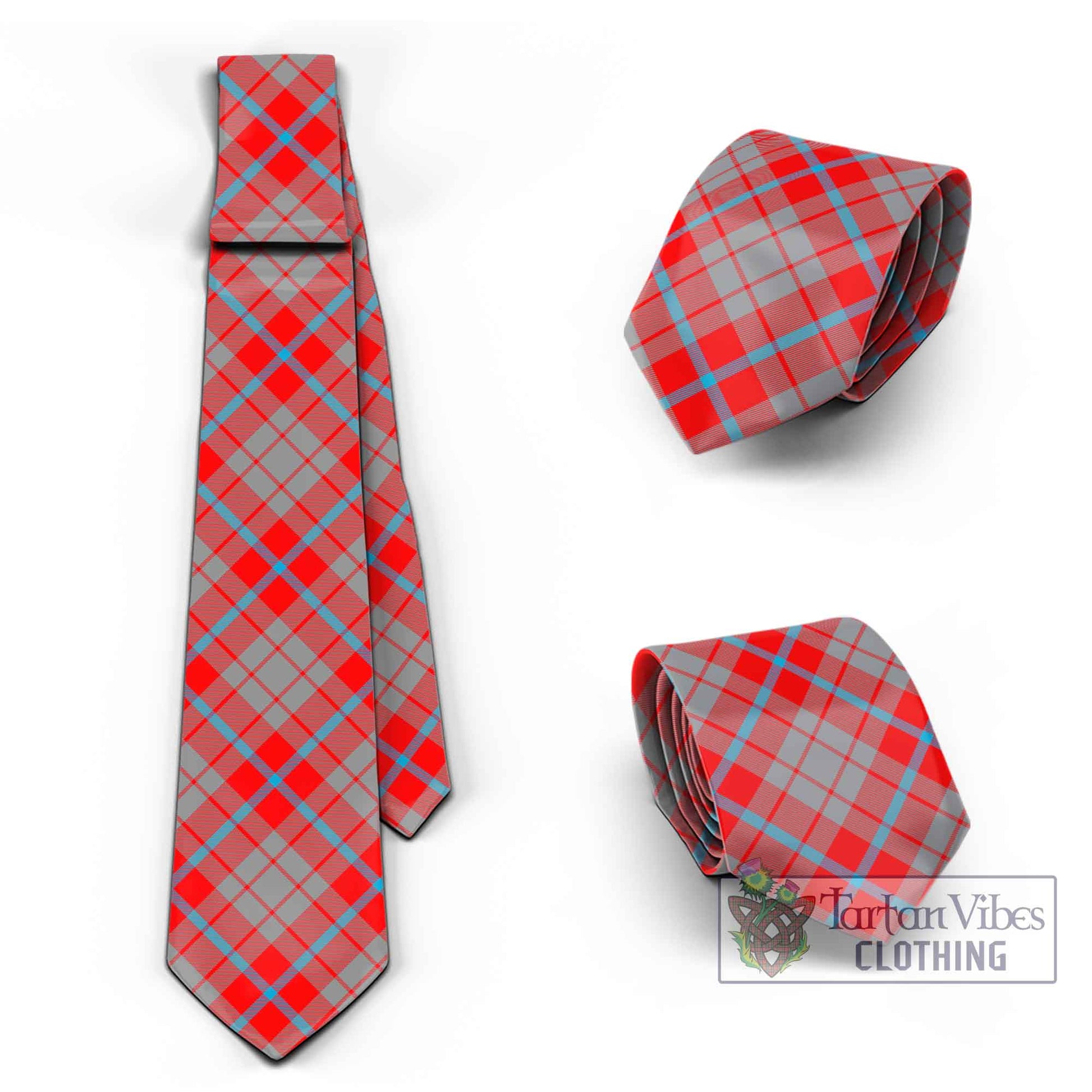 Moubray Tartan Classic Necktie Cross Style Necktie One Size - Tartan Vibes Clothing