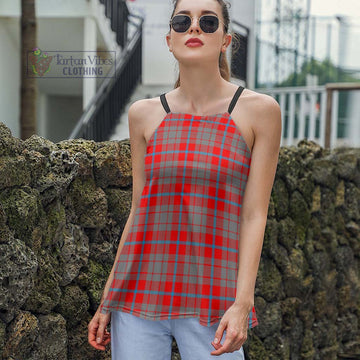 Moubray Tartan Loose Halter Neck Camisole Women - Tartan Vibes Clothing
