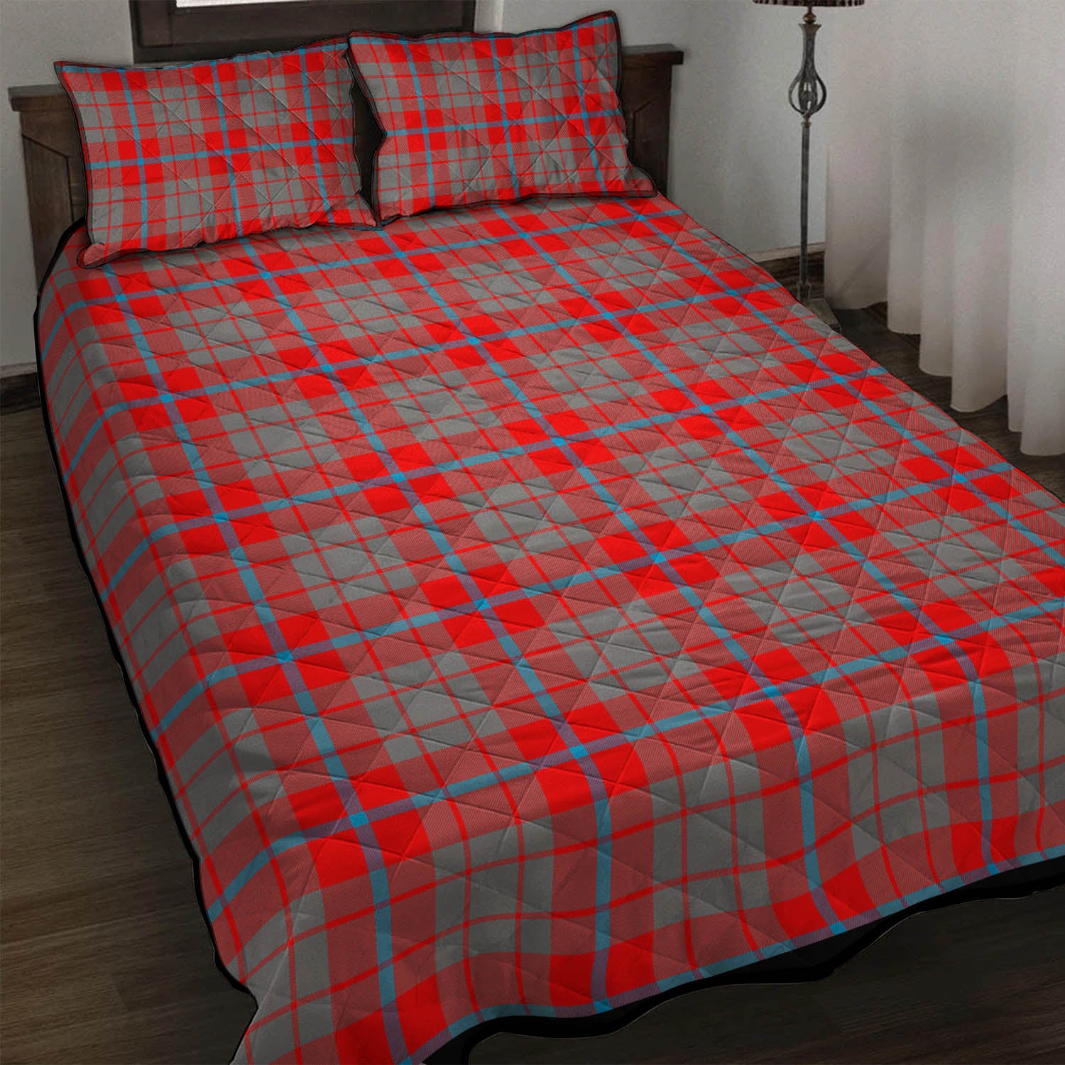 Moubray Tartan Quilt Bed Set - Tartan Vibes Clothing