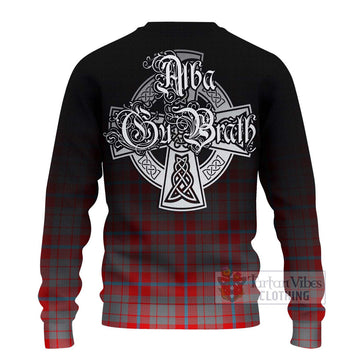 Moubray Tartan Ugly Sweater Featuring Alba Gu Brath Family Crest Celtic Inspired - Tartan Vibes Clothing