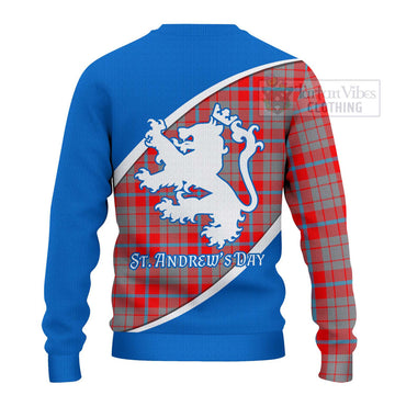 Moubray Family Crest Tartan Ugly Sweater Celebrate Saint Andrew's Day in Style - Tartan Vibes Clothing