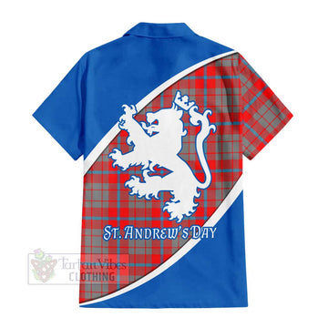 Moubray Family Crest Tartan Hawaiian Shirt Celebrate Saint Andrew's Day in Style - Tartan Vibes Clothing