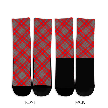 Moubray Tartan Crew Socks Cross Style - Tartan Vibes Clothing