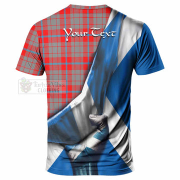 Moubray Tartan T-Shirt with Family Crest Scotland Patriotic Style - Tartan Vibes Clothing