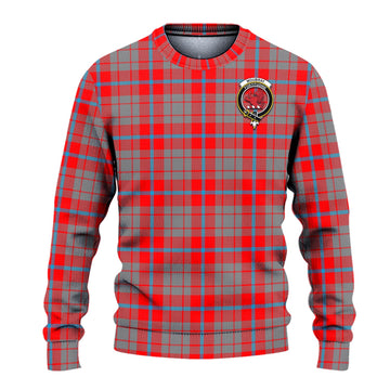 Moubray Tartan Ugly Sweater with Family Crest - Tartan Vibes Clothing