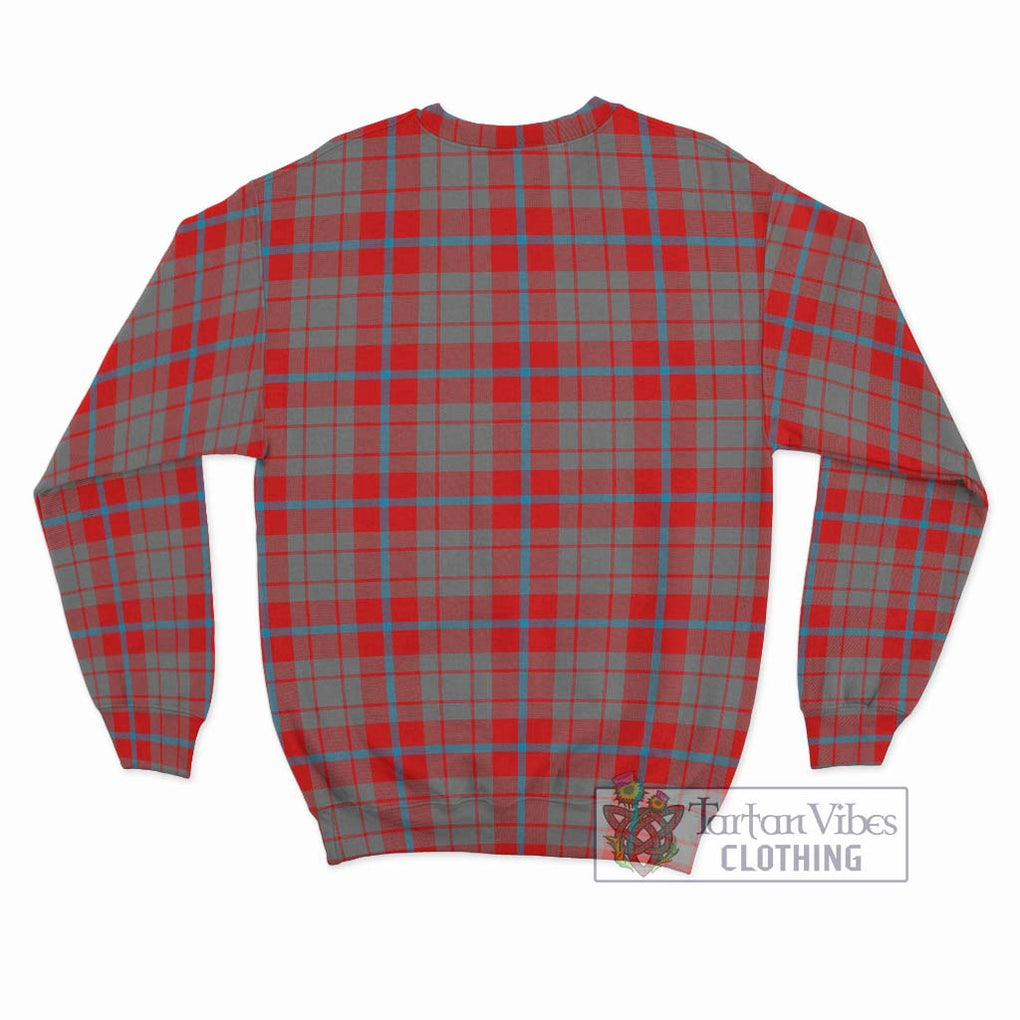 Moubray Tartan Sweatshirt with Family Crest DNA In Me Style - Tartan Vibes Clothing