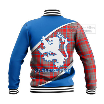 Moubray Family Crest Tartan Baseball Jacket Celebrate Saint Andrew's Day in Style - Tartan Vibes Clothing